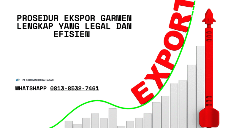 Prosedur Ekspor Garmen