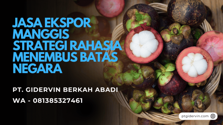 Jasa Ekspor Manggis