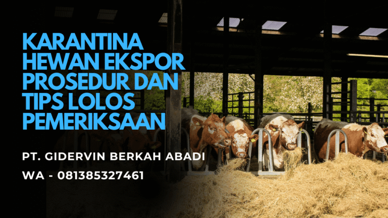 Karantina Hewan Ekspor